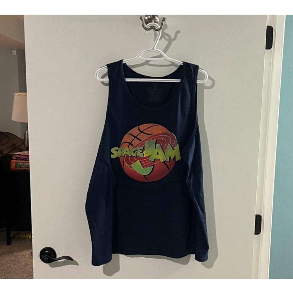 Space Jam XXL Mens Tank top Basketball Jordan 90s